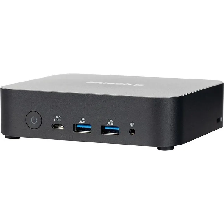 Bluechip BUSINESSline M14150, Mini-PC mit Intel N150 Prozessor bis zu 3,60 GHz, 8 GB DDR5, 500 GB, Windows 11 Pro, Schwarz