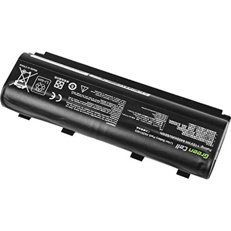 Green Cell Laptop-Batterie, gleichwertig mit ASUS A42N1403, Lithium-Ionen, 6 Zellen, 4400 mAh, schwarz, für ASUS ROG G751JL, G751JM, G751JT, G751JY – Bild 3