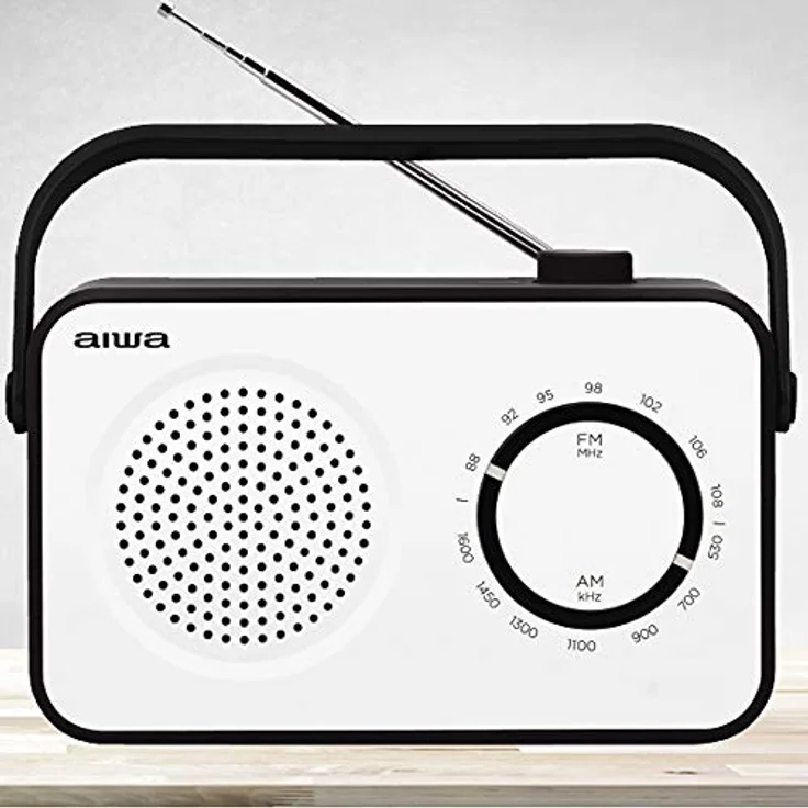 Aiwa R-190BW Tragbar Analog AM FM 2 W 80 - 20000 Hz 10 cm – Bild 8