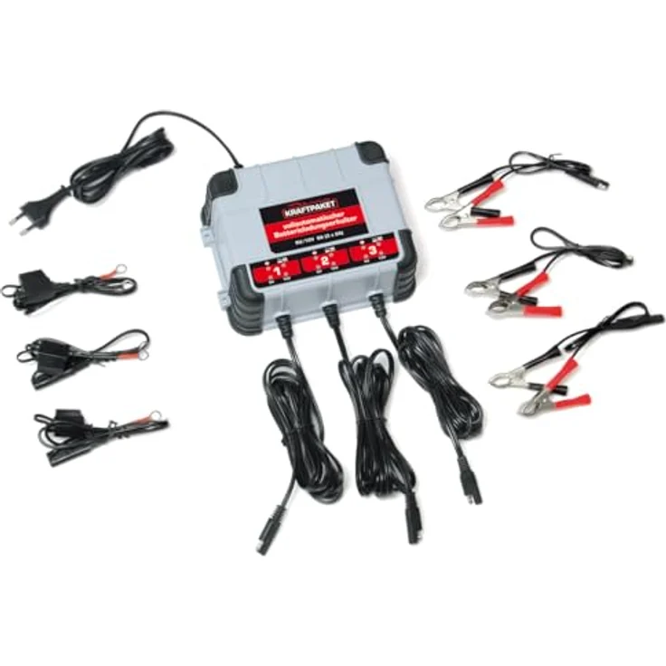 Dino KRAFTPAKET 136316 Automatikladegerät 6 V, 12V 2A – Bild 4