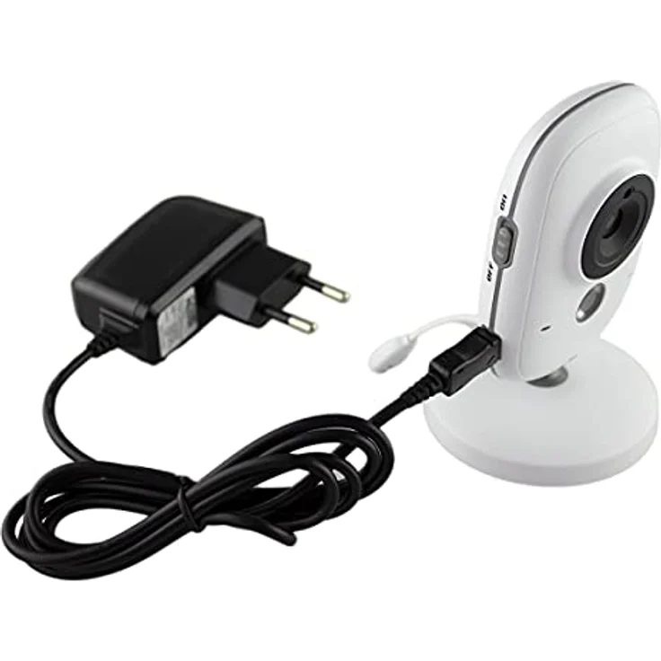 caseroxx Ladegerät für GHB Video Baby Monitor, Mini USB Anschluss, 1 m Kabellänge, Überladeschutz, robust und langlebig – Bild 2