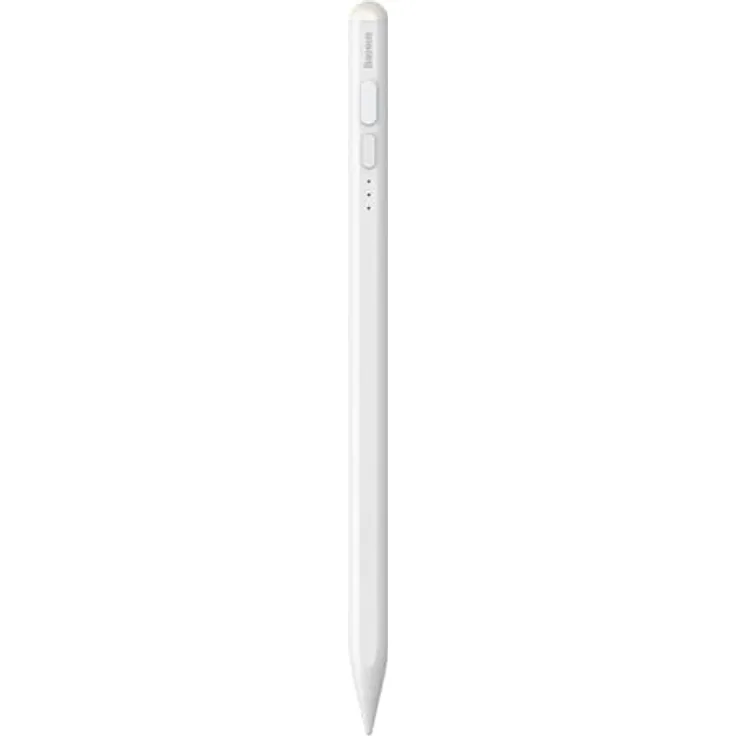 Baseus Smooth Writing 2 Stylus Pen mit LED-Anzeigen (Baltas), Stylus, Weiss, für iPad Pro & iPad Air geeignet