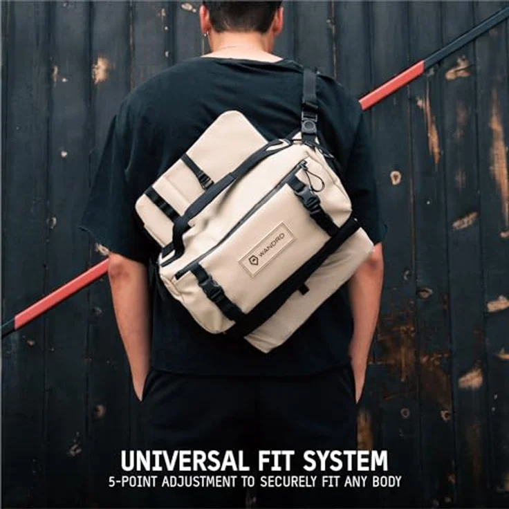 Wandrd ROAM Sling 9L, Kamera Hüfttasche mit wasserfestem Material, herausnehmbarem Kamerafach, Beige – Bild 5