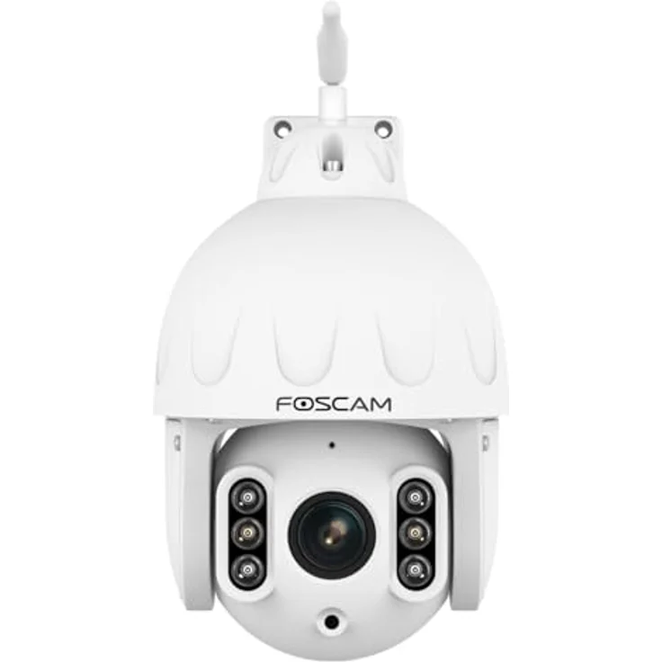 Foscam SD8P, 8-MP Dualband-WLAN PTZ Dome Überwachungskamera mit intelligenter Personen- und Fahrzeugerkennung, Farbe: Nicht angegeben - Preisvergleich – Bild 2