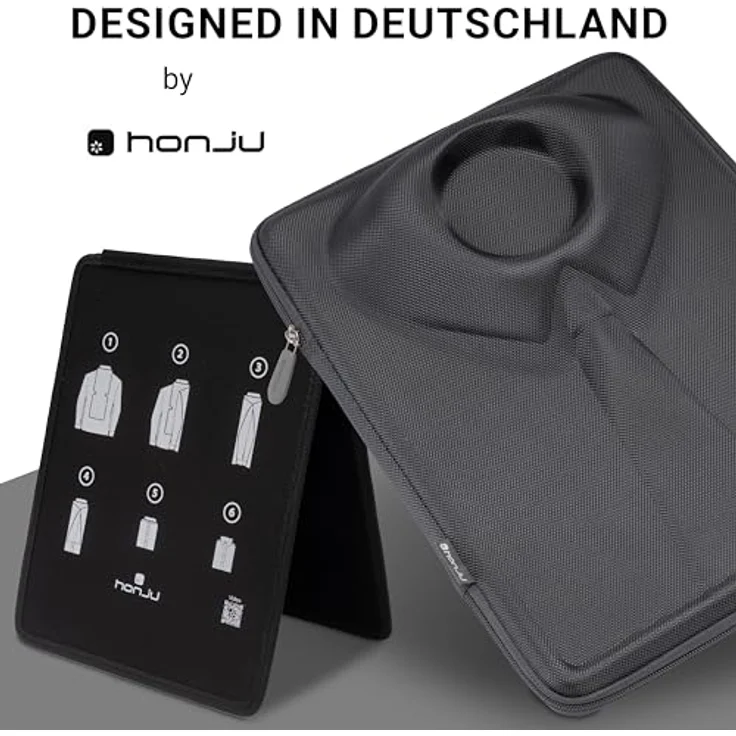 Honju HOME Hemdtasche, Notebooktasche, Grau – Bild 4
