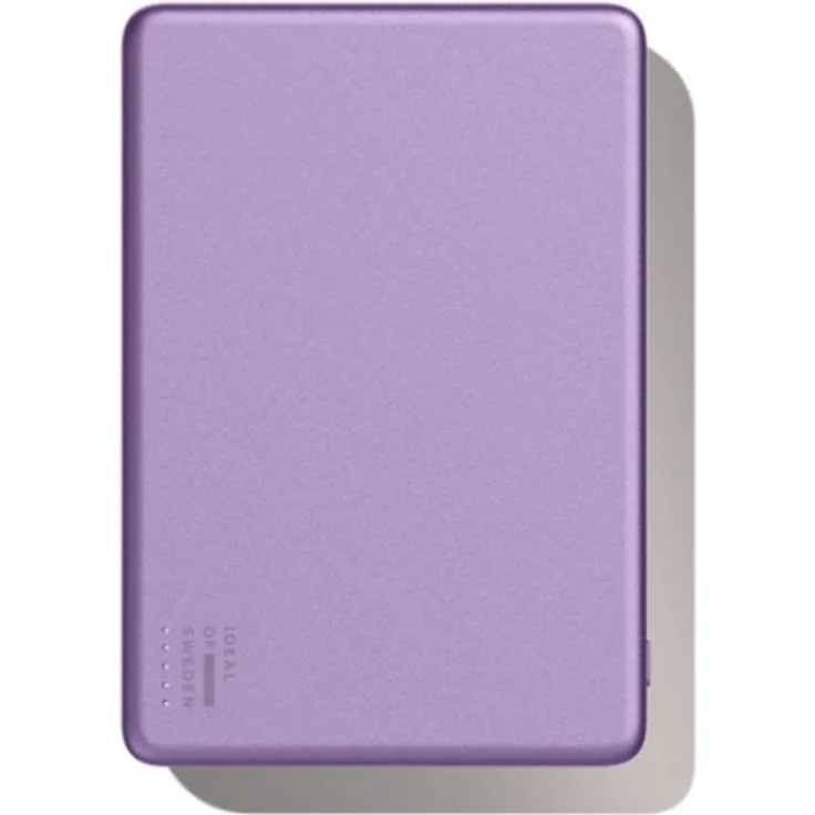 iDeal of Sweden Slim MagSafe Powerbank 5.000 mAh, kabellos, 15W, USB-C Anschluss, schlankes Design