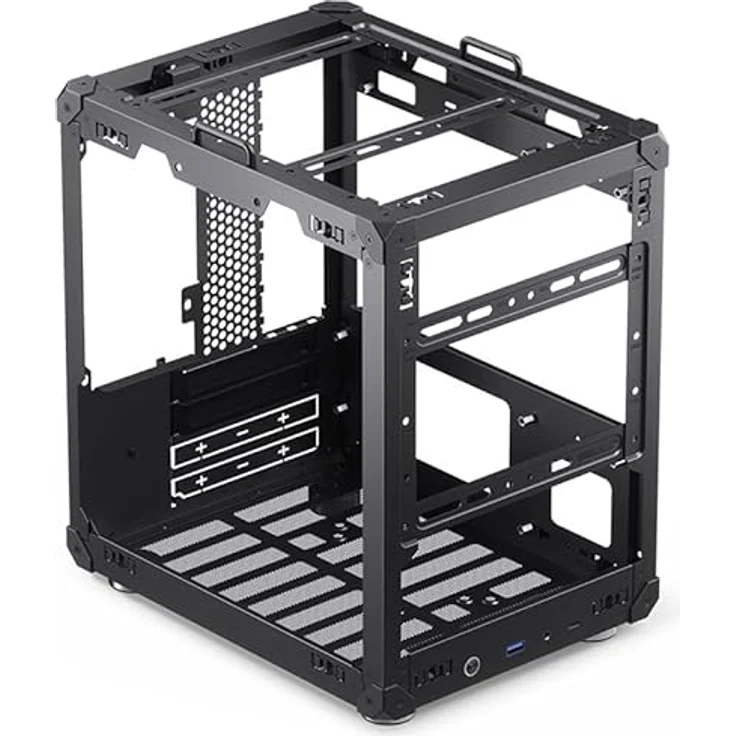 Jonsbo C6 Handle, mATX, Mesh - Schwarz – Bild 7
