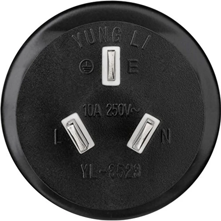 Hama Reiseadapter Australien China Typ I (Netz-Adapter für Argentinien, Neuseeland, Papua-Neuguinea, Uruguay, Fidschi u.v.m.) Reise-Stecker sicher und robust, schwarz – Bild 3