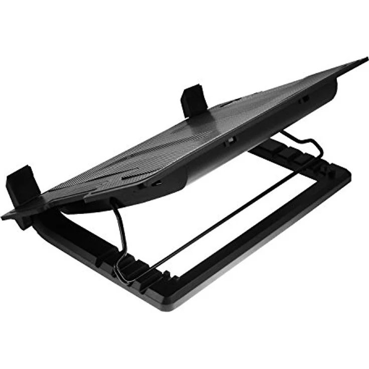 AAB Cooling NC20 - Laptop Kühlung Pad mit 125mm Lüfter, Einstellbare Neigung and Blau Beleuchtung, Laptop Kühler, Coolpad, Laptop Ständer für bis 15,6 Zoll Laptops und PS4 / XBOX Consolen – Bild 10