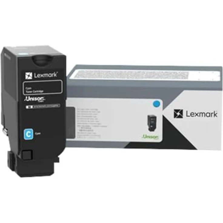 Lexmark Tonerpatrone LCCP, LRP CS735de, Cyan, original mit 12.5K Seitenleistung