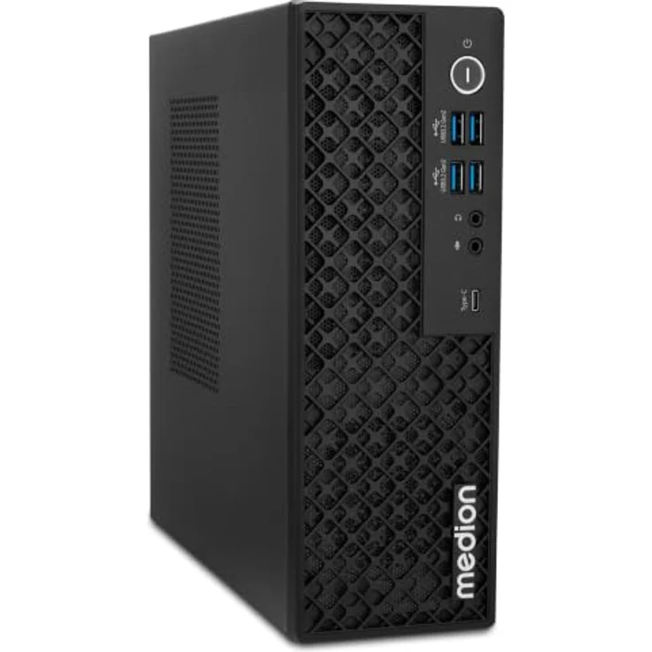 MEDION T80 II Mini PC - Core i9 14900HX, 1 TB SSD, 32 GB DDR4 RAM, schwarz – Bild 1