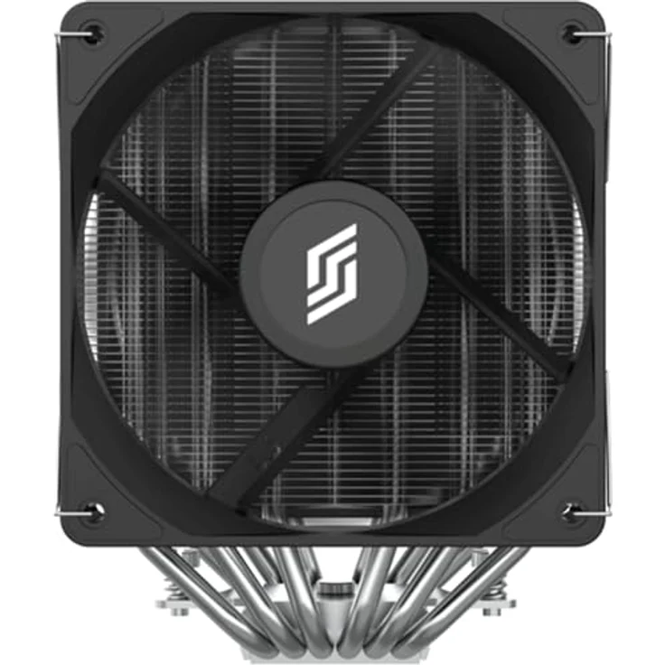Silentware Titan Performance CPU Kühler, 6 Heatpipes, 2x 120mm PWM Lüfter für Intel LGA 115X/1200/1700/1851 und AMD AM4/AM5, TDP bis 265W – Bild 2