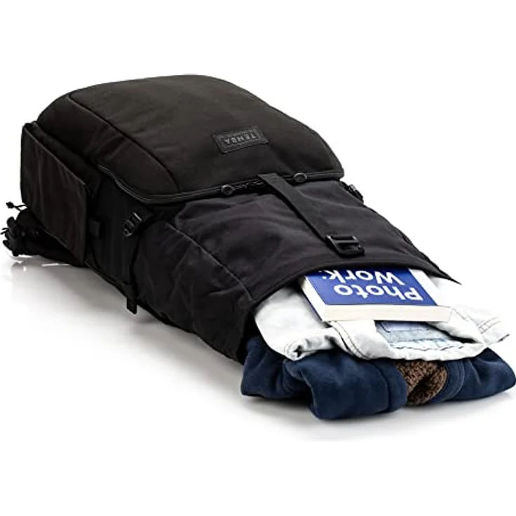 Tenba Fulton v2, Kamera Schultertasche mit 16L Volumen, Schwarz, für DSLR/Spiegellose Kameras & bis 17 Zoll Laptop – Bild 8
