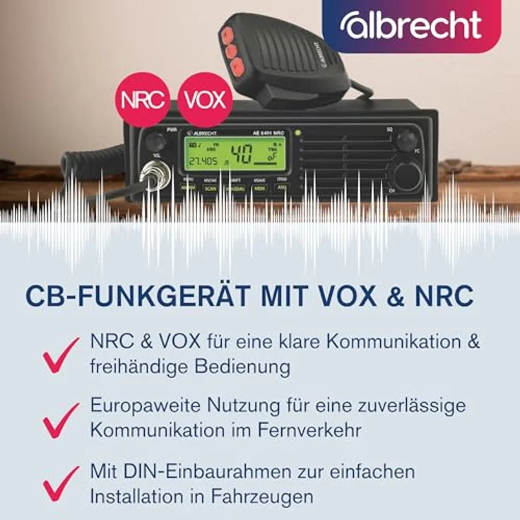 Albrecht AE 6491 NRC 12648.02 CB-Funkgerät – Bild 2