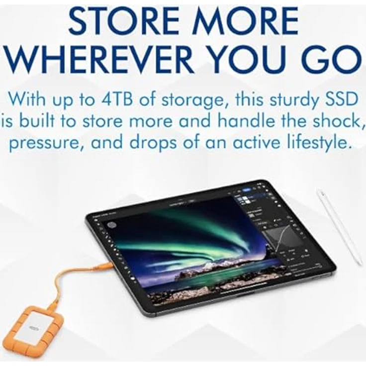 Rugged Mini externe SSD 2TB, 20Gbps, USB-C, inkl. 5 Jahre Rescue Service, Modellnr.: STMF2000400 – Bild 5