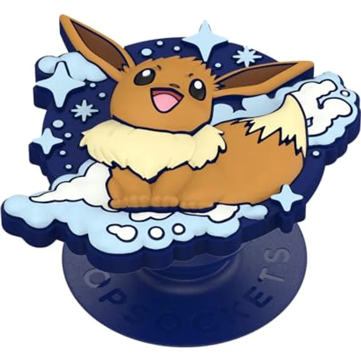 PopSockets PopOut Eevee Starry Sky, Telefongriff mit expandierendem Ständer und Anti-Drop-Funktion, kompatibel mit iPhone und Samsung – Bild 1