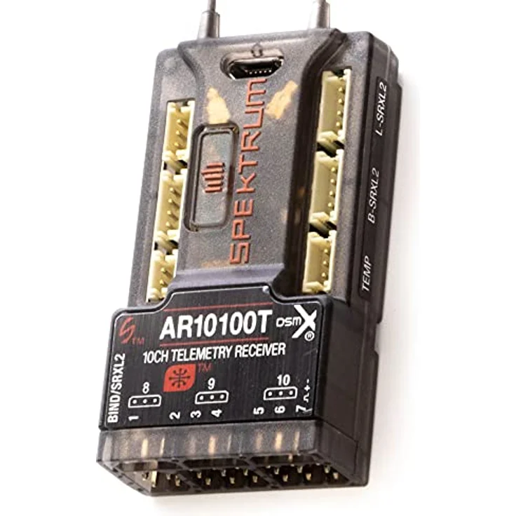 AR10100T DSMX 10-Channel Telemetry Receiver – Bild 2