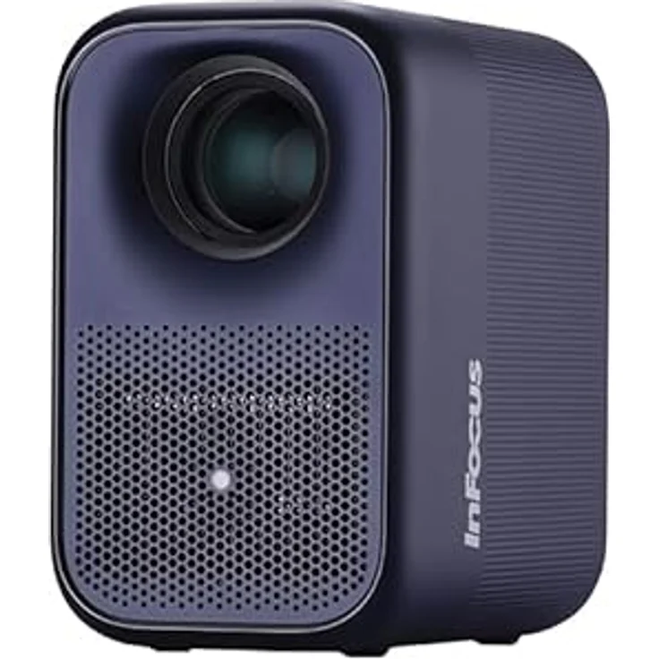 Infocus Apex Master IN3058SL, Full HD Beamer mit 500 lm, automatischem Fokus, WLAN und Bluetooth, Schwarz – Bild 1