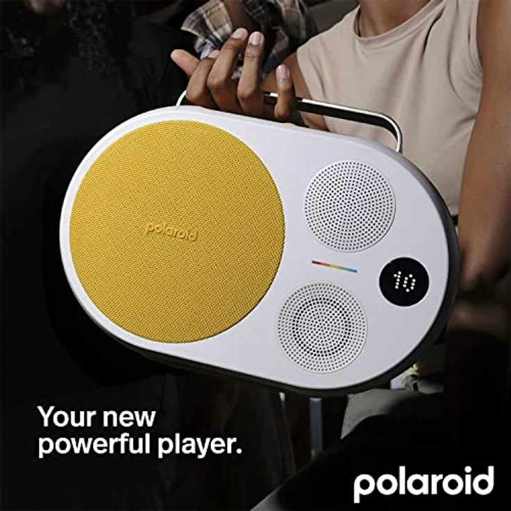 Polaroid P4 Music Player (Black) – Powerful Large Room Wireless Bluetooth Speaker Rechargeable with Dual Stereo Pairing – Bild 5