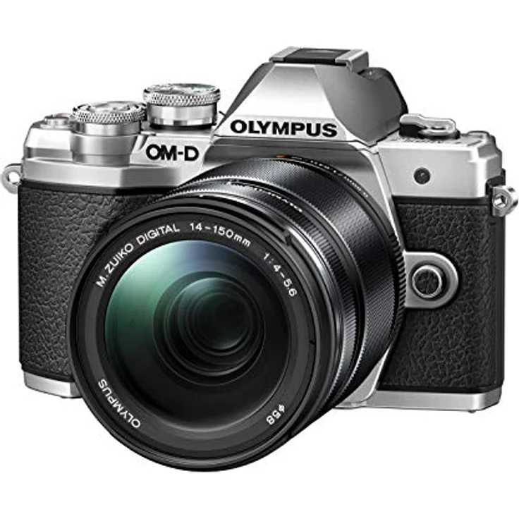 Olympus OM-D E-M10 Mark III Systemkamera (16 Megapixel, 5-Achsen Bildstabilisator, elektronischer Sucher, 4K, WLAN, nur Gehäuse) Silber inkl. M.Zuiko Digital 14-150mm F4.0-5.6 II – Bild 3