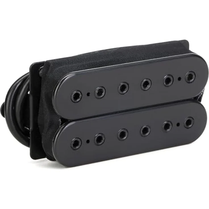 DiMarzio DP 159FBK Evolution Bridge, F-Spaced Steg-Tonabnehmer mit hohem Output und aggressivem Ton, schwarz – Bild 1