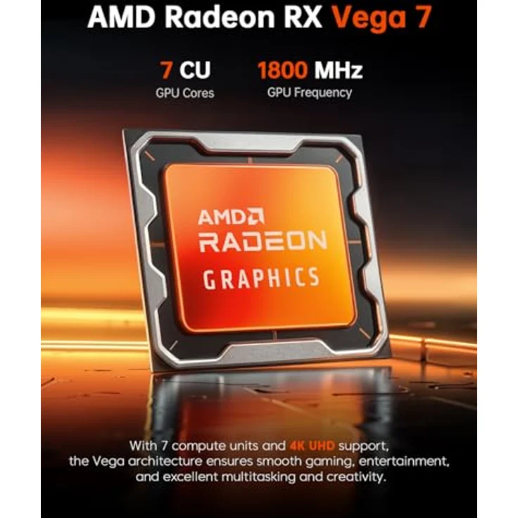 ACEMAGIC K1 Mini PC, AMD Ryzen 5 7430U, 16GB DDR4, 512GB M.2 SSD, Windows 11 Pro, 4K Triple Display, WiFi 6, BT 5.2 – Bild 5