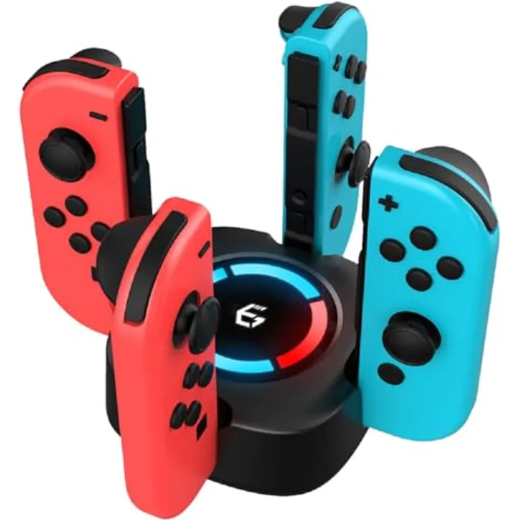 EgoGear Charger SCH25, Schnellladegerät für Nintendo Switch, zuverlässige Stromversorgung
