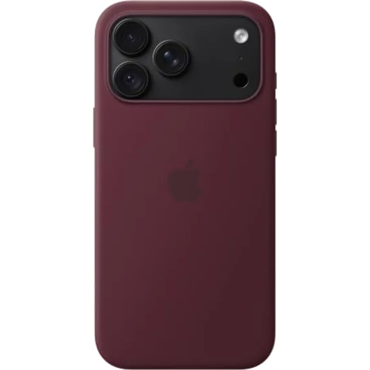 Apple Silicone Case für iPhone 18 Pro Max, Burgunder, mit MagSafe, stoßfest und kratzsicher – Bild 4