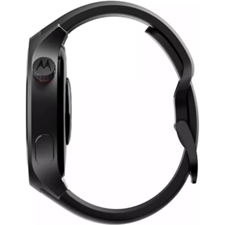Motorola Watch 2, Smartwatch mit 47 mm, Edelstahlrahmen, Gorilla Glass 3 und Dual-Frequenz-GPS, schwarz – Bild 6