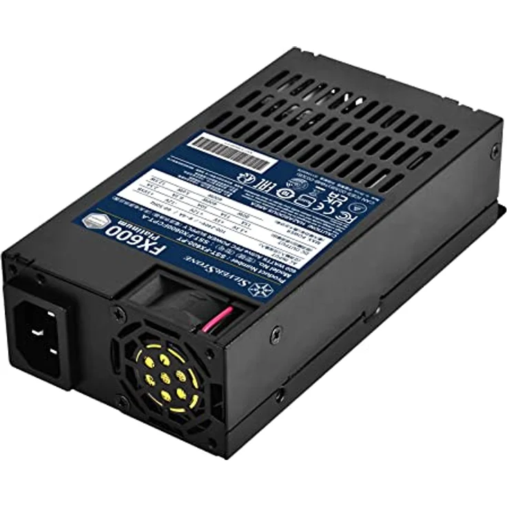 SilverStone Technology FX600 Platinum, Cybenetics Platinum-Flex-ATX-Netzteil mit 600W, SST-FX600-PT – Bild 2