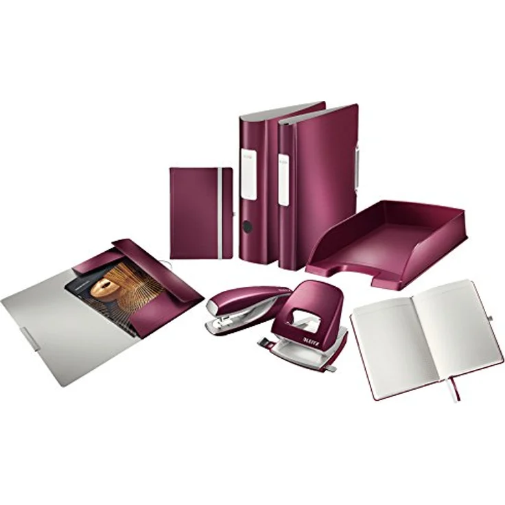 LEITZ Aktenordner 180° Active Style 1109, schmal, Alu-Optik, aufgeklebtes Rückenschild – Bild 7