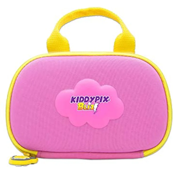 Easypix Kiddypix 'Blizz' Kinderkamera mit Webcam-Funktion, gummierte Außenseite, Integrierte Spiele, Pink – Bild 5