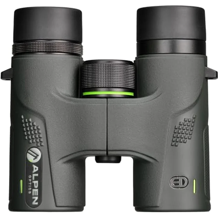 Alpen Optics Chisos 8x32 Fernglas, ED-Glas, wasserdicht, gummierte Oberfläche, optimale Lichttransmission – Bild 3
