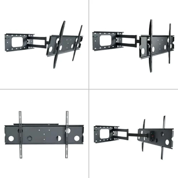 NEG Profi Universal TV-Wandhalterung Extender 7515 (schwarz) Schwenk-, neig- und ausziehbar, Full Motion – Bild 2