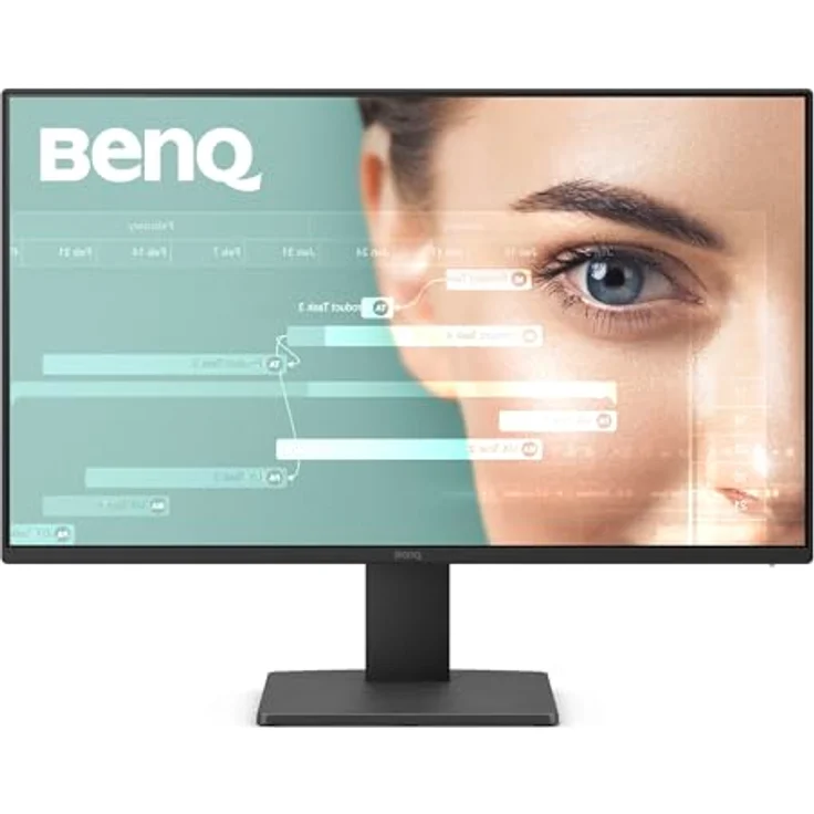 BenQ GW2491 23,8 Zoll 1080p FHD 100Hz IPS Eye-Care-Monitor, ultraschmaler Rahmen, TÜV-Zertifiziert, flimmerfrei, Low Blue Light Plus, Eye-CareU – Bild 1