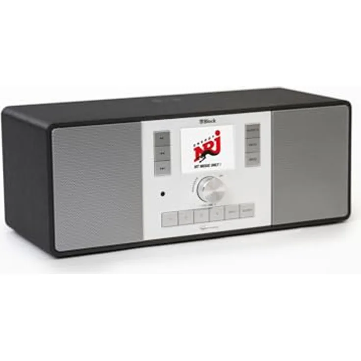 Block Internetradio Harmony Anthrazit, DAB+, FM, Bluetooth, Spotify Connect, 15W, Grau