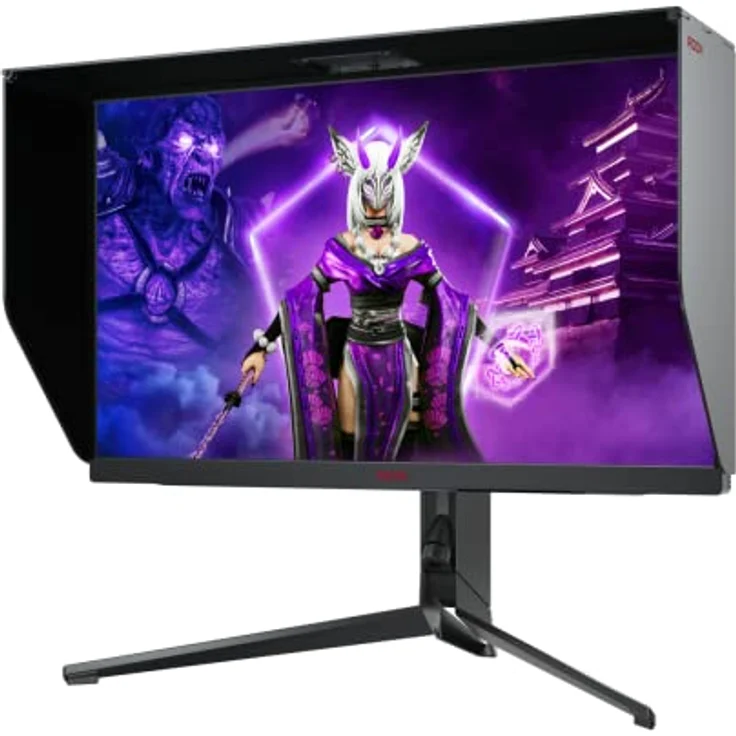 AOC Agon Pro AG274QG - 27 Zoll QHD Gaming Monitor, 240 Hz, 1 ms, HDR600, G-Sync Ultimate (2560x1440, HDMI, DisplayPort, USB Hub) schwarz – Bild 3