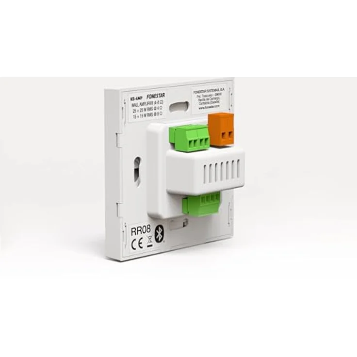 FONESTAR Mikro-Musikanlage KS-WALL-4, All-in-One-Sound-Kit mit 4 Deckenlautsprechern, Bluetooth, USB, FM-Tuner, Farbe Weiß – Bild 6