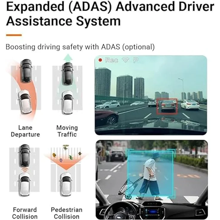 DASHCAM 170 DEGREE/M500 64GB 70MAI – Bild 4