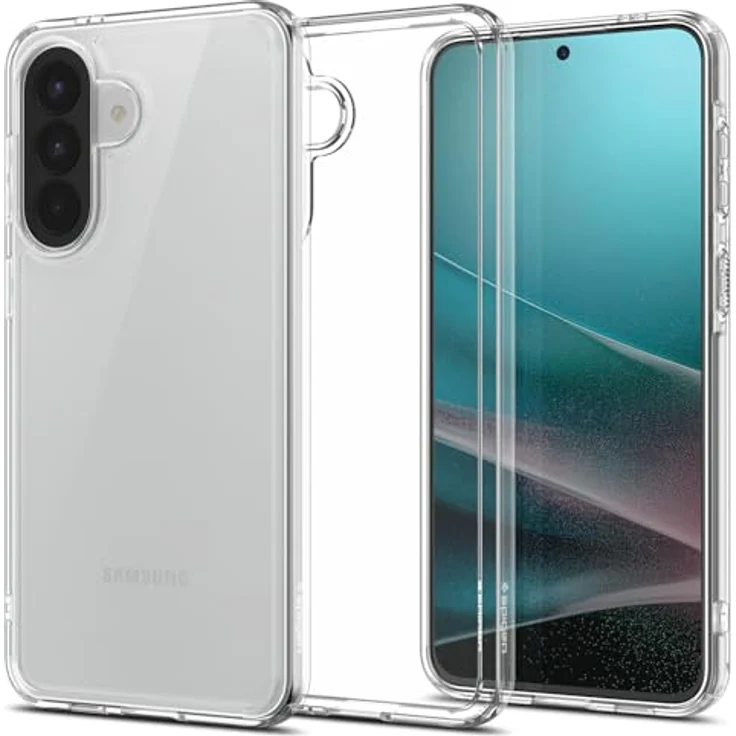 Spigen Samsung Galaxy A57 5G Hülle Ultra Hybrid, Crystal Clear, Schutzrand und Air Cushion Technologie für optimale Sicherheit – Bild 1
