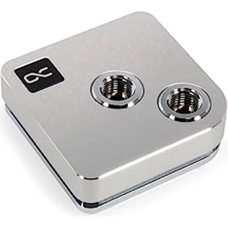 Alphacool Core 1 (Silver), Wasserkühlung mit 3D-Jetplate und erweitertem Kupferboden – Bild 1