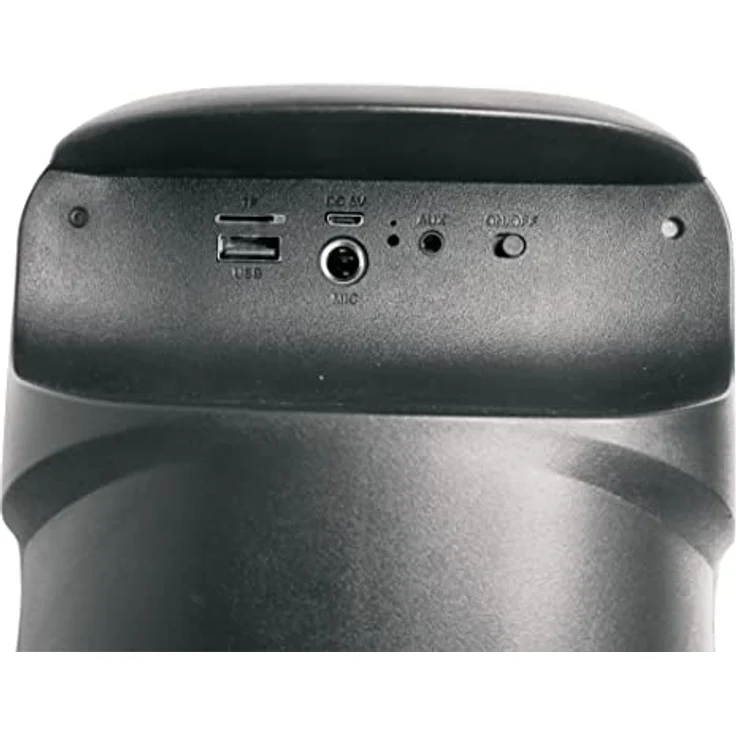 Lexibook iParty Stereo-Bluetooth-Lautsprecher mit mehrfarbigem Lichteffekt, 3 Stunden Akkulaufzeit, Bluetooth 5.0 – Bild 3