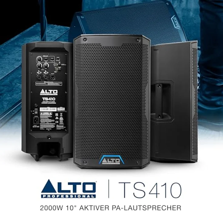 Alto Professional TS410, Aktiver Lautsprecher mit 2000 W, 10 Zoll Treiber, Bluetooth und App-Steuerung – Bild 8