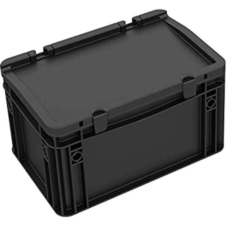 Feldherr ESD Schaumstoff-Set und Euro Box für 3,5 Zoll Festplatten, 6 Fächer, antistatisch, Made in Germany – Bild 8