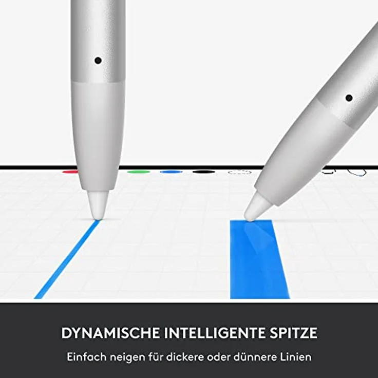 Logitech Eingabestift Crayon Digitaler Zeichenstift für iPad (2022, 10. Generation), Aluminiumgehäuse, bis zu 7 Stunden Akkulaufzeit – Bild 6