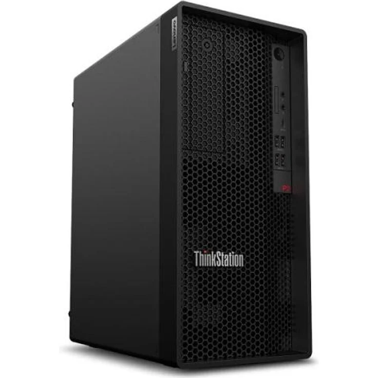 Lenovo ThinkStation P2 Tower Gen 2 (30JQ009CGE), PC-System, Intel Core Ultra 5 225, 32 GB RAM, 512 GB SSD, Windows 11 Pro, schwarz – Bild 1