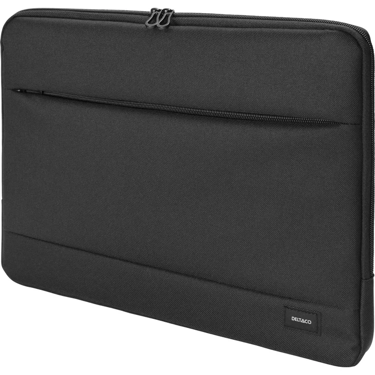 Deltaco NV-804-R, Notebooktasche für 15,6-16" Laptops, gepolstert, aus recyceltem Material, Schwarz