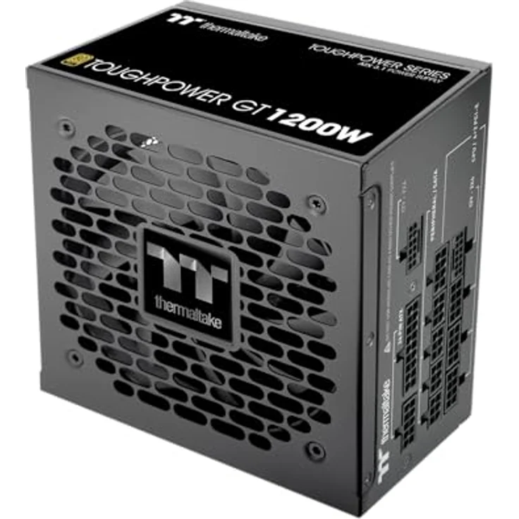Thermaltake Toughpower GT 1200W, vollmodulares ATX-Netzteil, 80+ Gold-Zertifizierung, schwarz – Bild 5