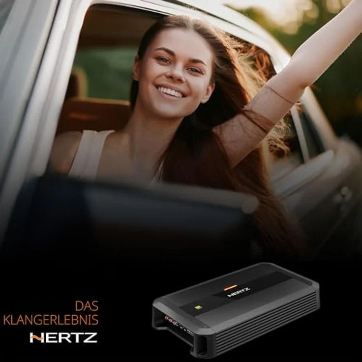 Hertz DIECI DP 4.400, 4-Kanal Class AB Verstärker mit 1000 W Ausgangsleistung und Hoch-Resolution Audio-Zertifizierung – Bild 2