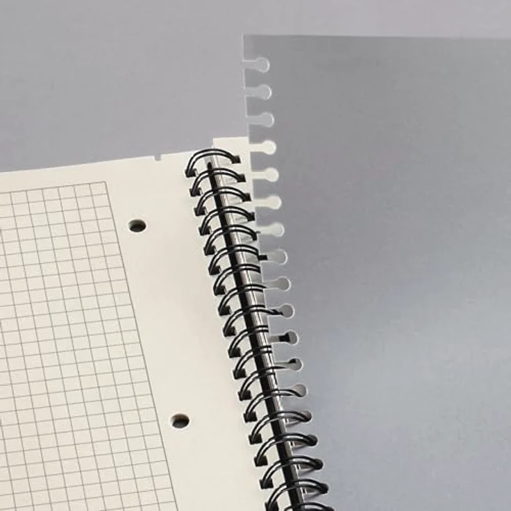 Sigel Notizbuch Conceptum A4, 160 Seiten kariert, Hardcover mit versetzbarem Register, PEFC zertifiziert, schwarz – Bild 6